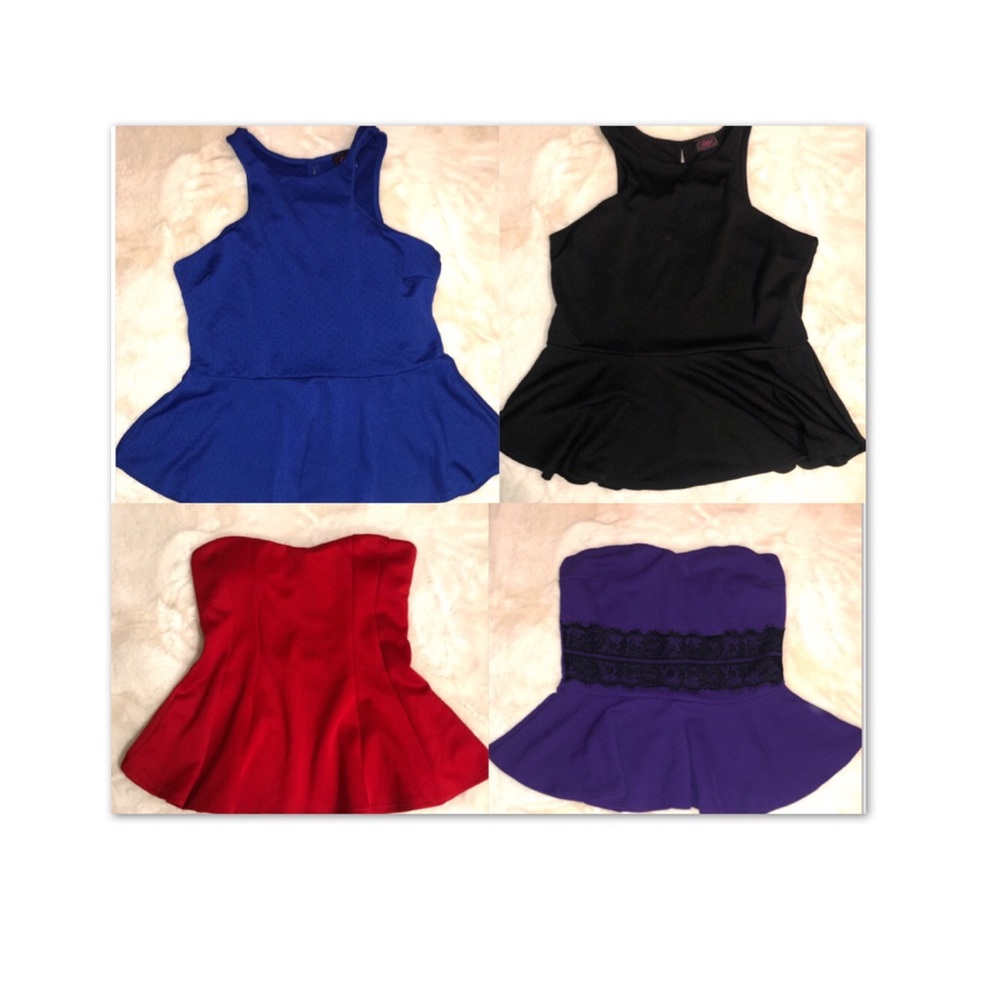 Fancy Top Bundle🍷 strapless & cover up